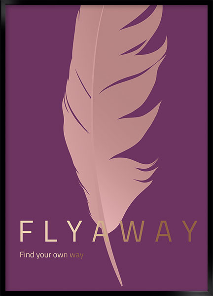 Plakat - Fly away