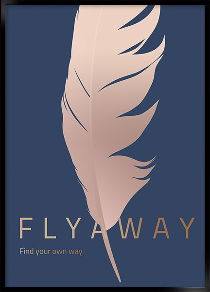Plakat - Fly away