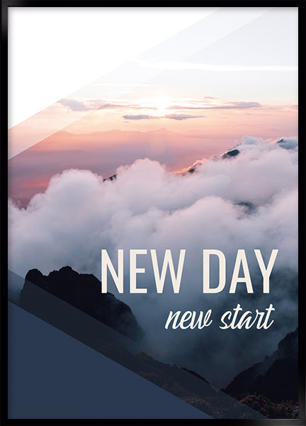 Plakat - New day