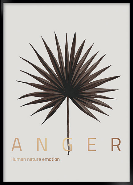 Plakat - Anger
