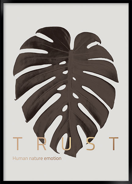 Plakat - Trust