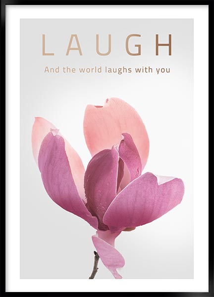 Plakat - Laugh