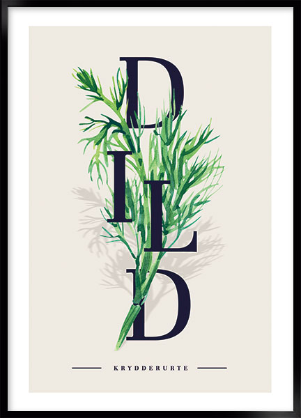 Plakat - Dild