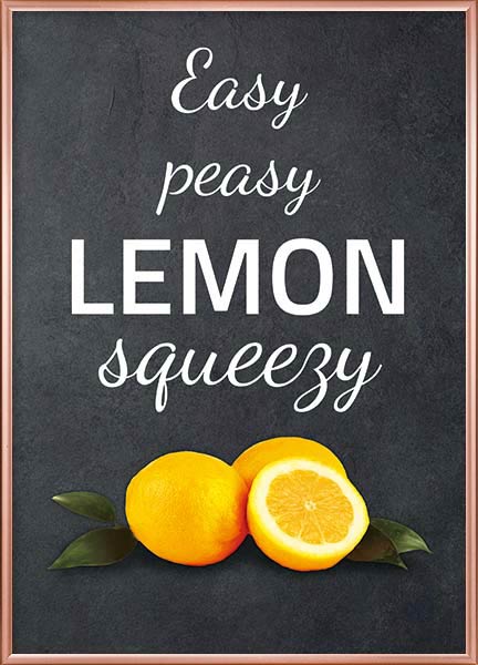 Plakat - Easy peacy