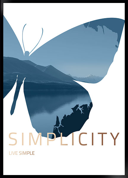 Plakat - Simplicity