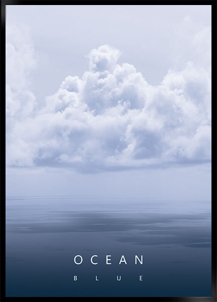 Plakat - Blue ocean
