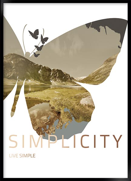 Plakat - Simplicity