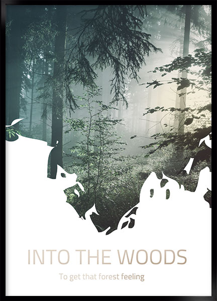Plakat - Into the woods
