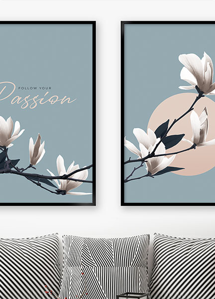 Plakat - Magnolia passion
