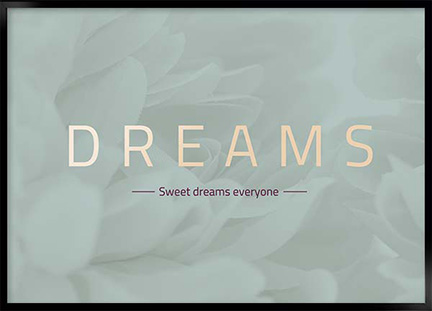 Plakat - Dreams