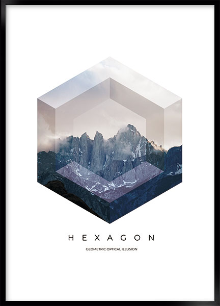 Plakat - Optical Illusion no1