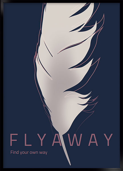 Plakat - Fly away