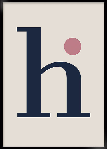 Plakat - Hi