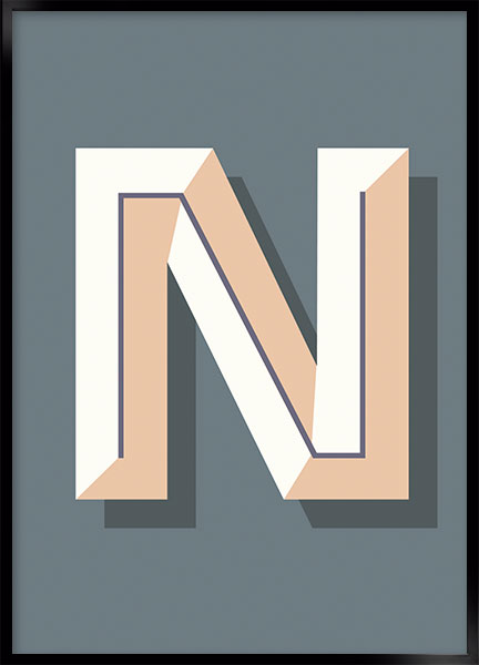 Plakat - N art deco