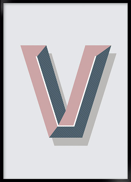 Plakat - V art deco