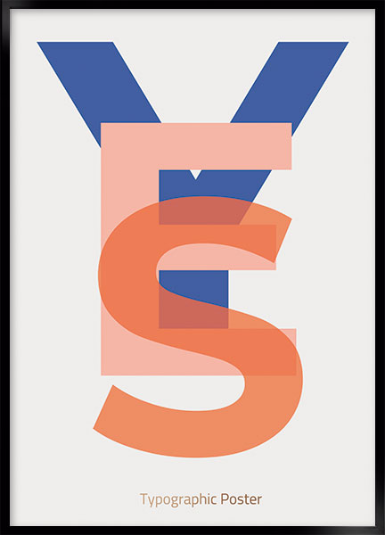 Plakat - Yes